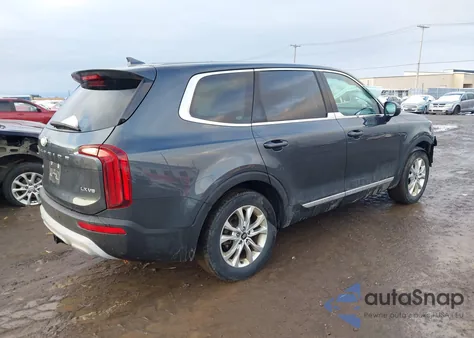 2020 Kia Telluride Lx z USA, uszkodzony, nr VIN 5XYP2DHC9LG055382
